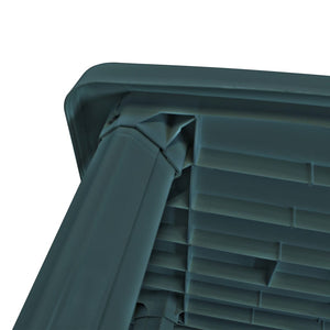 vidaXL Garden Table Green 101 x 68 x 72 cm Plastic