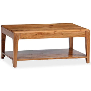 vidaXL Coffee Table Solid Wood 88x50x38 cm