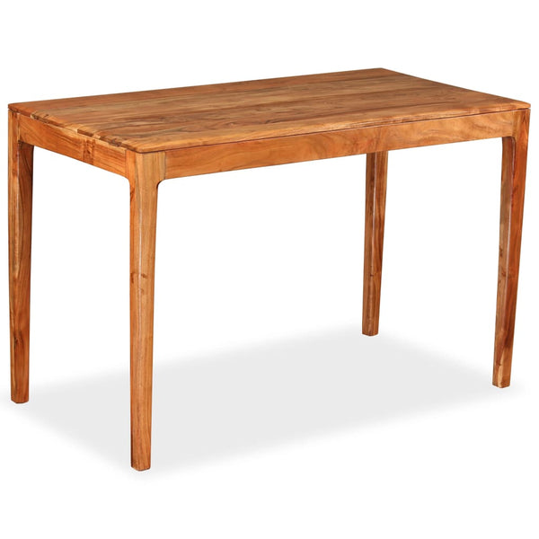 vidaXL Dining Table Recycled Solid Wood 118 x 60 x 76 cm
