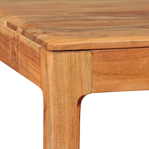 vidaXL Dining Table Recycled Solid Wood 118 x 60 x 76 cm