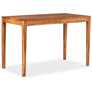 vidaXL Dining Table Recycled Solid Wood 118 x 60 x 76 cm