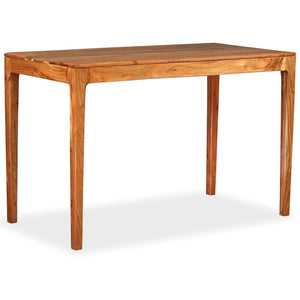 vidaXL Dining Table Recycled Solid Wood 118 x 60 x 76 cm