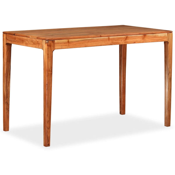 vidaXL Dining Table Recycled Solid Wood 118 x 60 x 76 cm