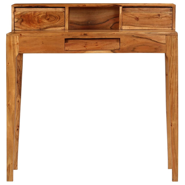 vidaXL Desk with Drawers Solid Wood 88 x 50 x 90 cm