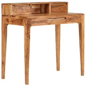 vidaXL Desk with Drawers Solid Wood 88 x 50 x 90 cm
