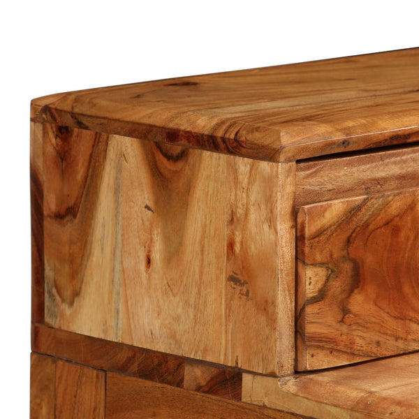 vidaXL Desk with Drawers Solid Wood 88 x 50 x 90 cm