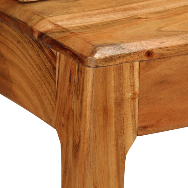 vidaXL Desk with Drawers Solid Wood 88 x 50 x 90 cm