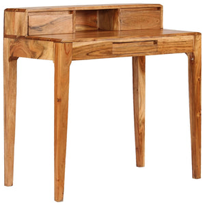 vidaXL Desk with Drawers Solid Wood 88 x 50 x 90 cm