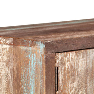 vidaXL TV Cabinet Solid Acacia Wood Vintage 118x30x40 cm