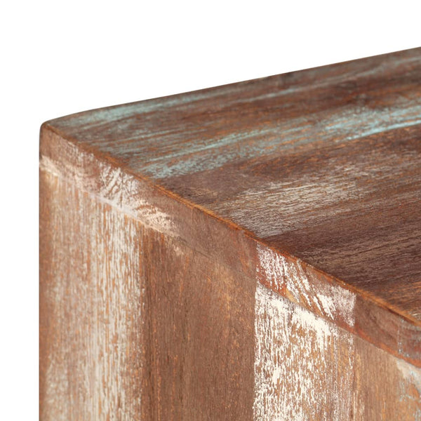 vidaXL TV Cabinet Solid Acacia Wood Vintage 118x30x40 cm