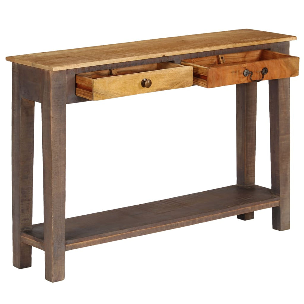 vidaXL Solid Wood Vintage Console Table 118 x 30 x 80 cm