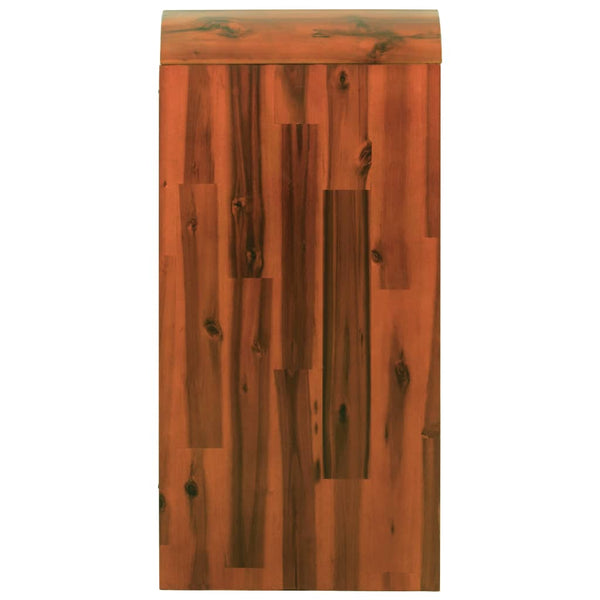 vidaXL Solid Acacia Wood Chest of Drawers 90 x 37 x 75 cm