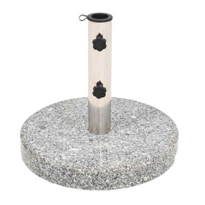 vidaXL Granite Round Parasol Base 20 kg