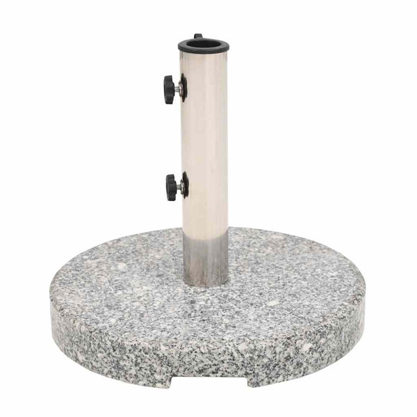 vidaXL Granite Round Parasol Base 20 kg
