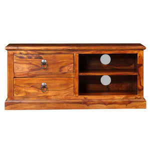vidaXL TV Cabinet Solid Acacia Wood 90x30x40 cm