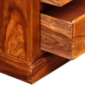 vidaXL TV Cabinet Solid Acacia Wood 90x30x40 cm