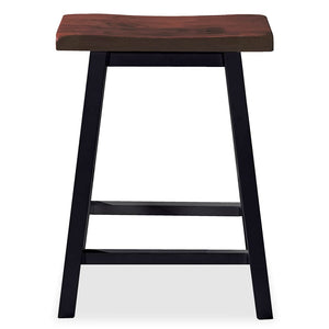vidaXL Bar Set 3 Pieces MDF Black