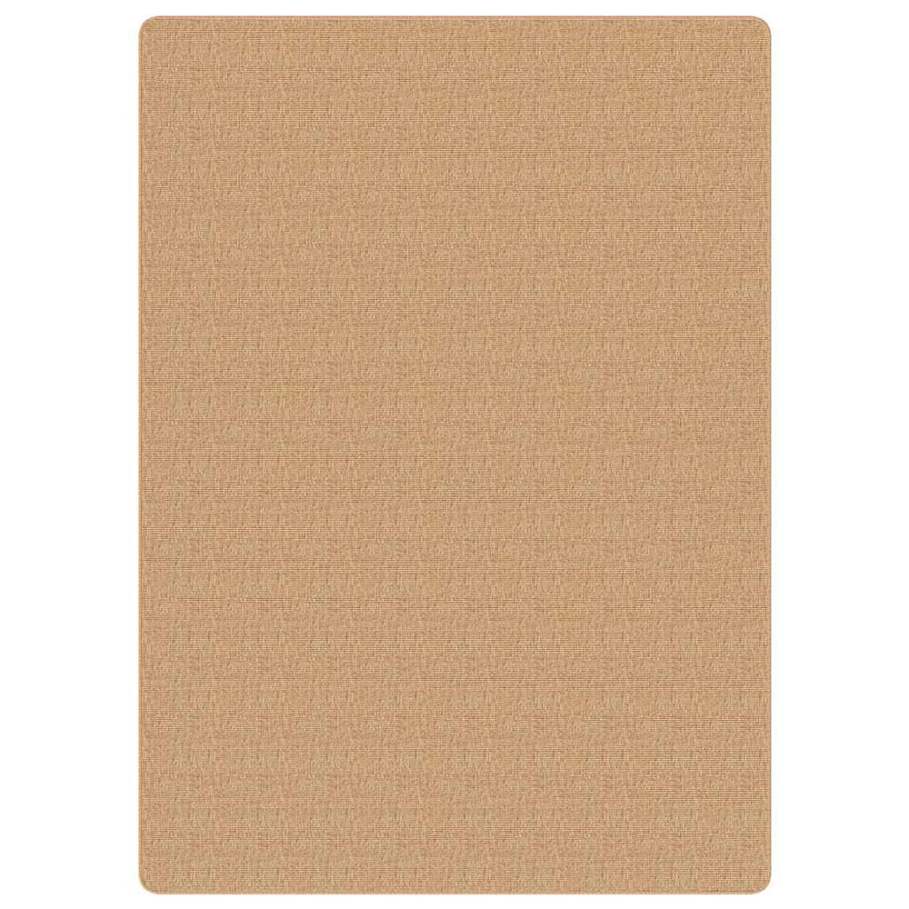 vidaXL Jute Rug with Latex Backing 70x130 cm Natural