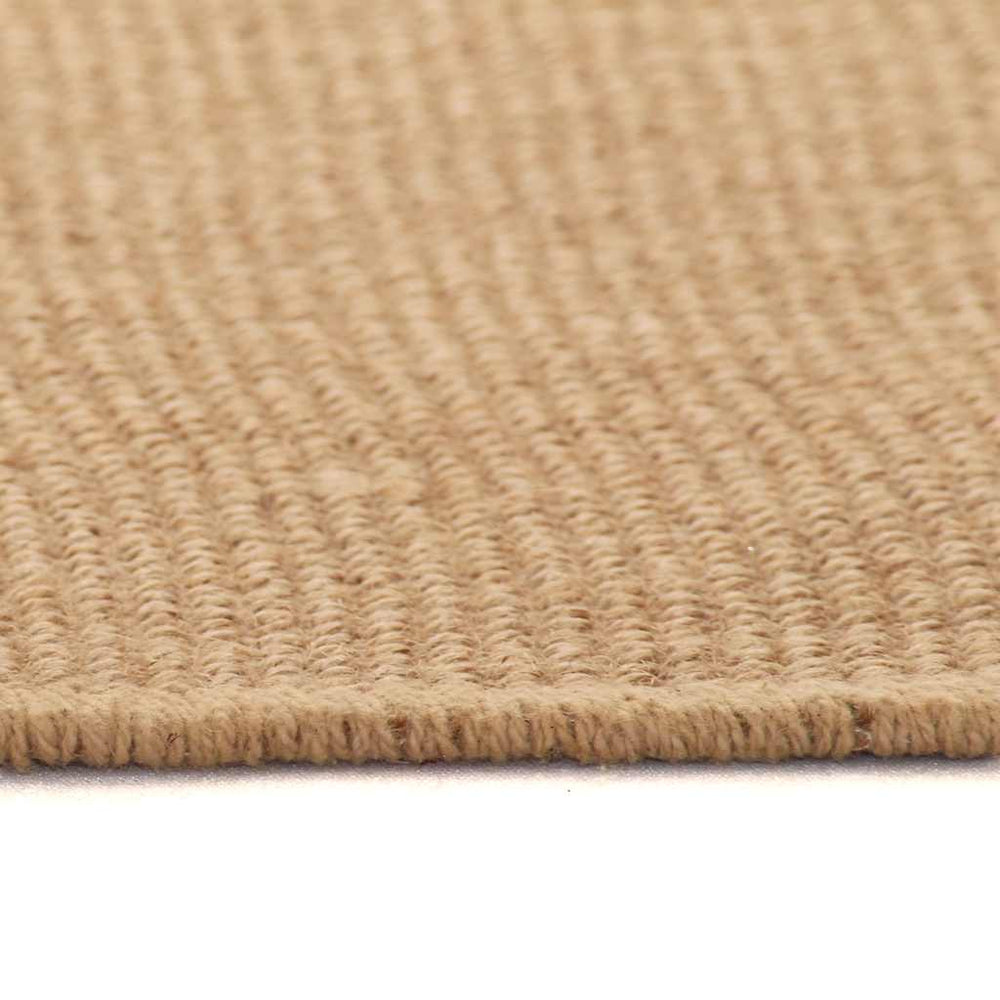 vidaXL Jute Rug with Latex Backing 70x130 cm Natural