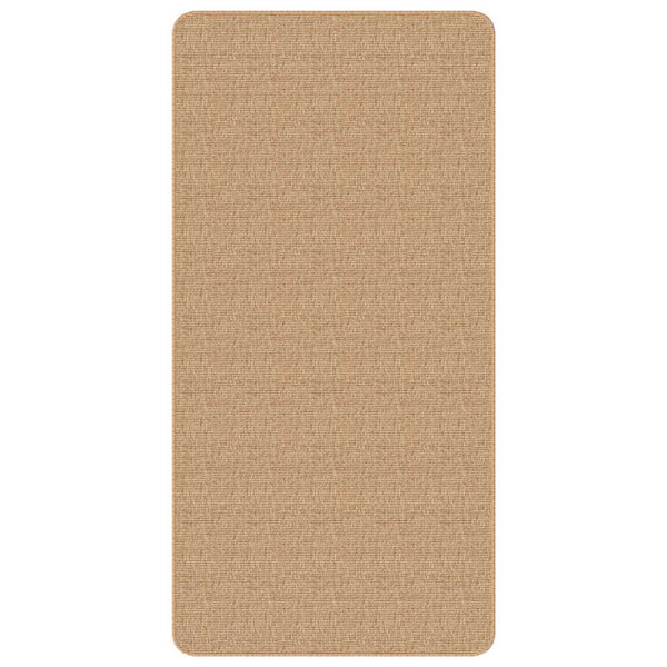 vidaXL Jute Rug with Latex Backing 80x160 cm Natural