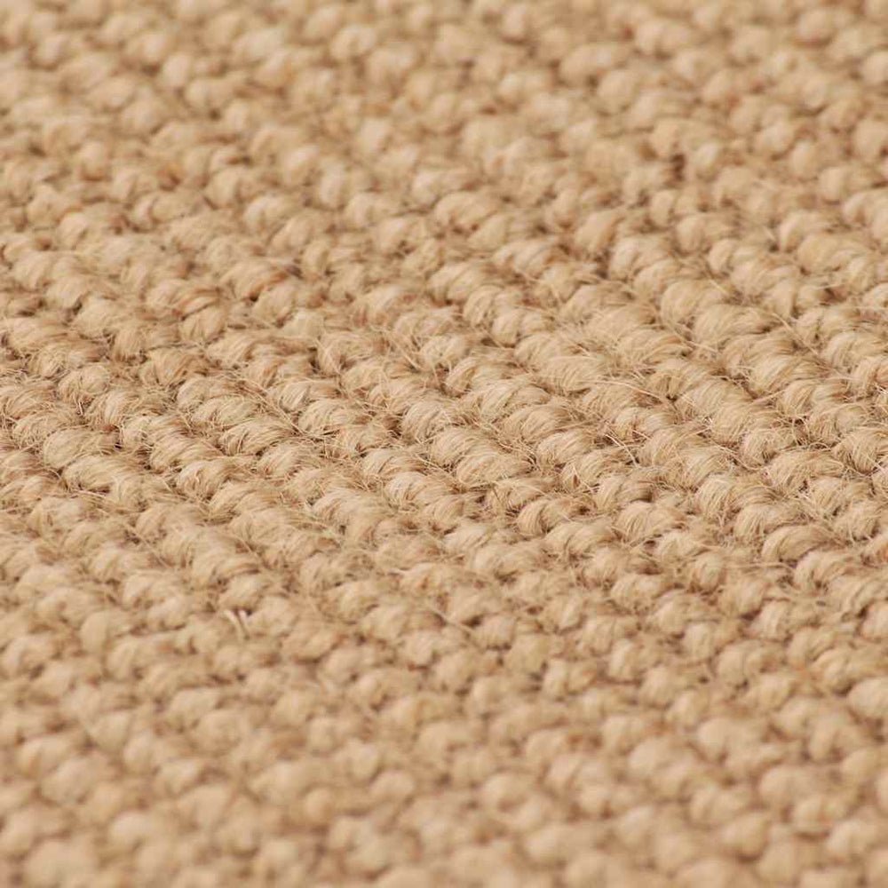 vidaXL Jute Rug with Latex Backing 80x160 cm Natural
