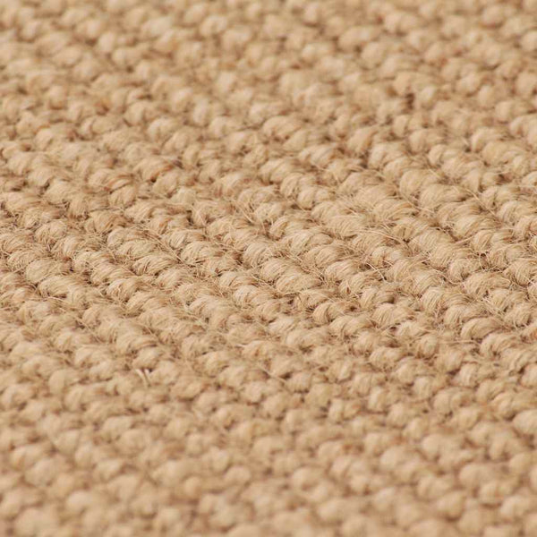 vidaXL Jute Rug with Latex Backing 80x160 cm Natural