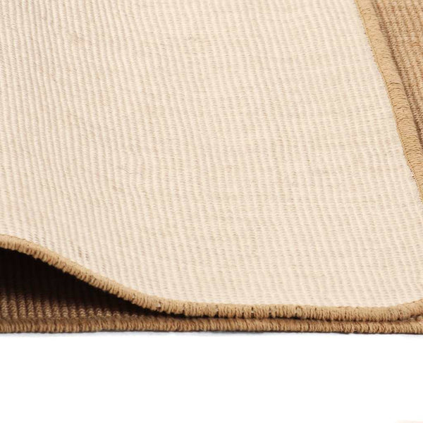 vidaXL Jute Rug with Latex Backing 80x160 cm Natural