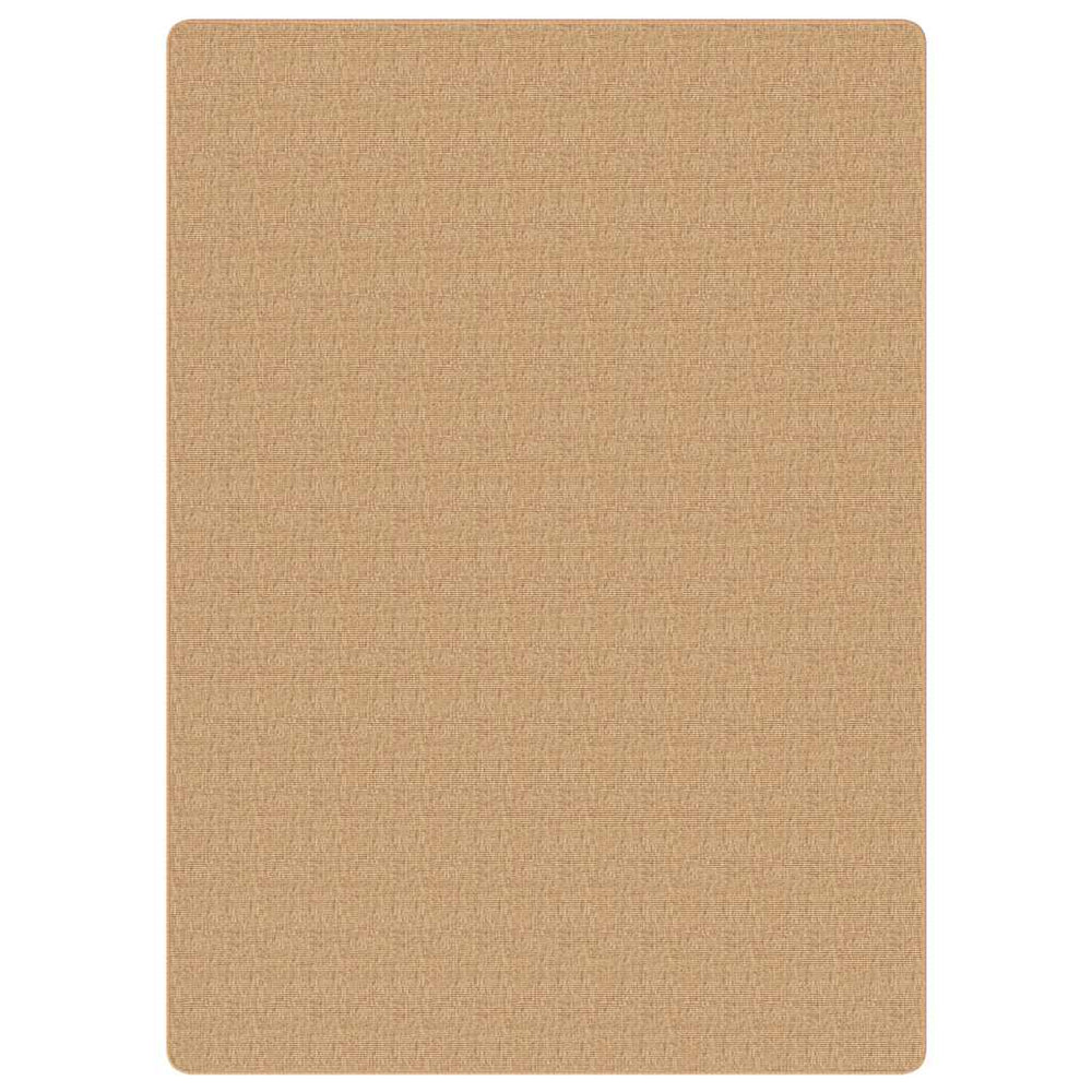 vidaXL Jute Rug with Latex Backing 120x180 cm Natural