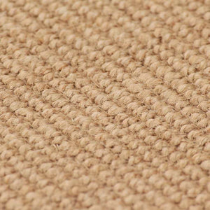vidaXL Jute Rug with Latex Backing 120x180 cm Natural