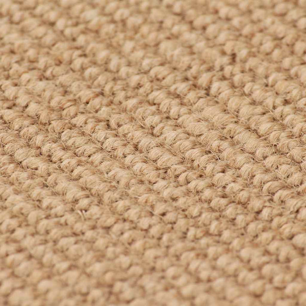 vidaXL Jute Rug with Latex Backing 120x180 cm Natural