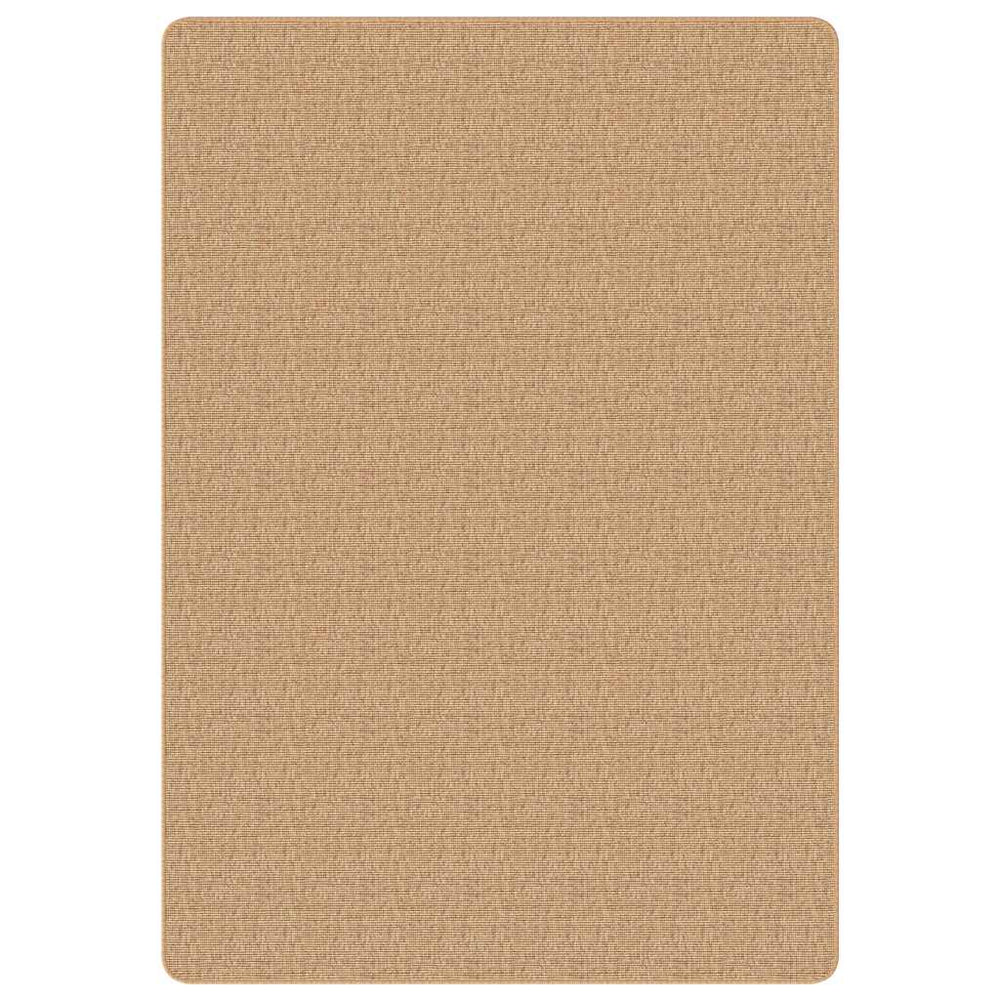 vidaXL Jute Rug with Latex Backing 160x230 cm Natural