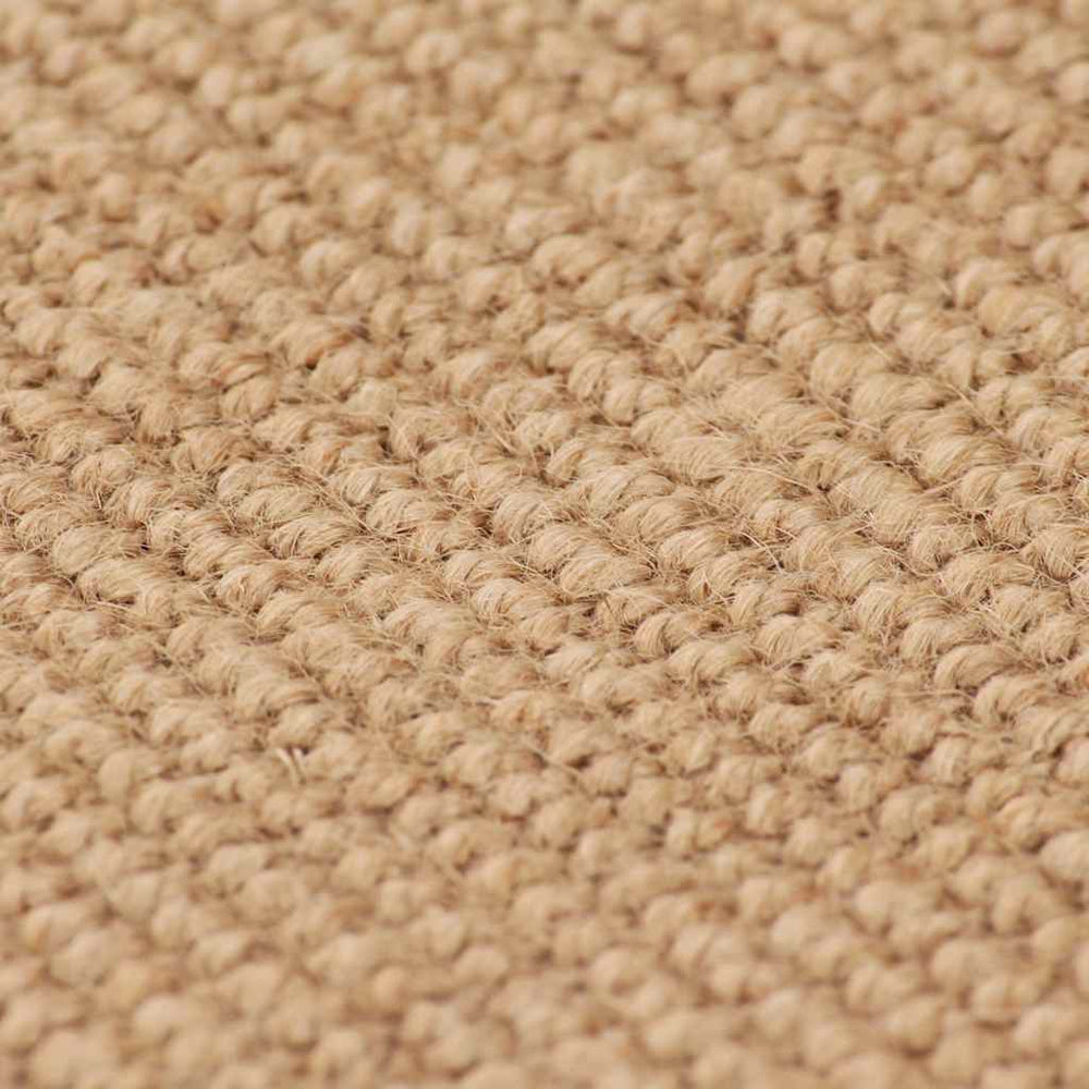 vidaXL Jute Rug with Latex Backing 160x230 cm Natural