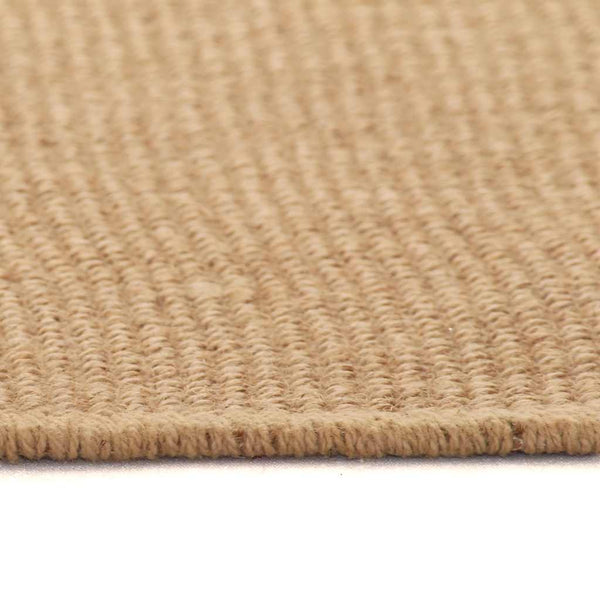 vidaXL Jute Rug with Latex Backing 160x230 cm Natural