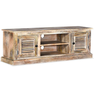 vidaXL TV Cabinet Solid Mango Wood