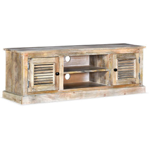 vidaXL TV Cabinet Solid Mango Wood