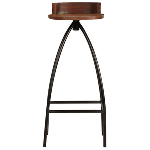 vidaXL Bar Stools 2 pcs. Solid Reclaimed Wood
