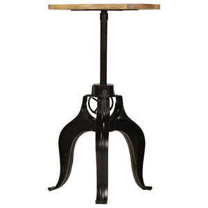 vidaXL Bar Table Solid Mango Wood 60x(76-110) cm