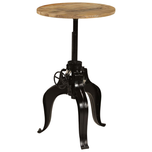 vidaXL Bar Table Solid Mango Wood 60x(76-110) cm