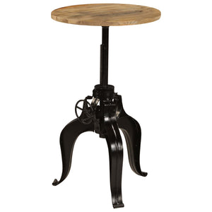 vidaXL Bar Table Solid Mango Wood 60x(76-110) cm