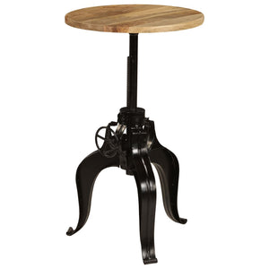 vidaXL Bar Table Solid Mango Wood 60x(76-110) cm
