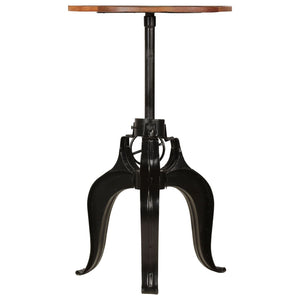 vidaXL Reclaimed Solid Wood Bar Table 60x(76-110) cm