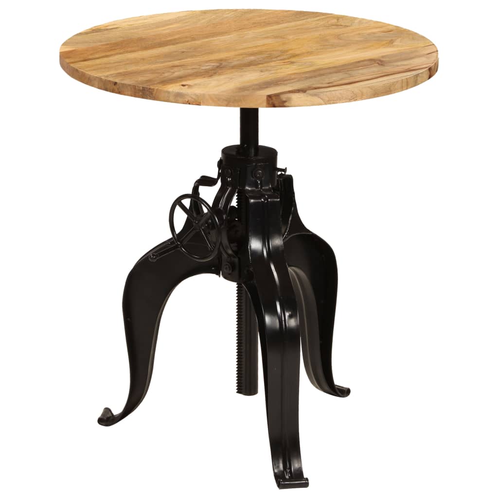 vidaXL Solid Mango Wood Bar Table 75x(76-110) cm