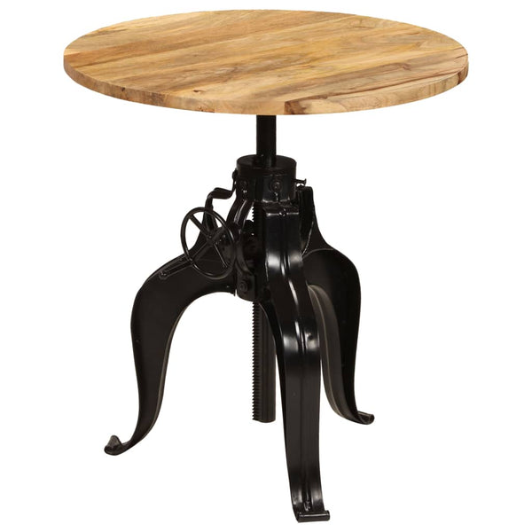 vidaXL Solid Mango Wood Bar Table 75x(76-110) cm