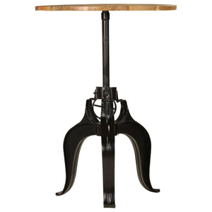 vidaXL Solid Mango Wood Bar Table 75x(76-110) cm