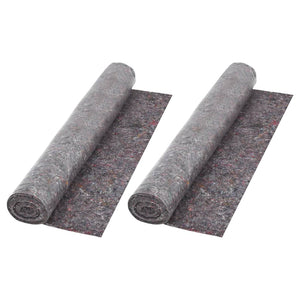 vidaXL Anti-Slip Painter's Fleece 2 pcs. 50 m 180 g/m² Grey