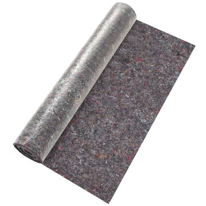 vidaXL Anti-Slip Painter's Fleece 2 pcs. 50 m 180 g/m² Grey
