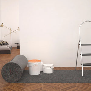 vidaXL Anti-Slip Painter's Fleece 2 pcs. 50 m 180 g/m² Grey