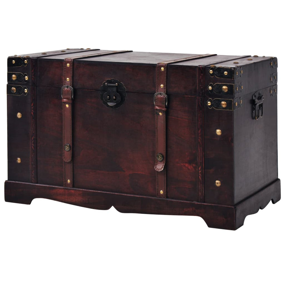 vidaXL Vintage Wooden Treasure Chest 66 x 38 x 40 cm