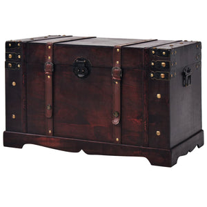 vidaXL Vintage Wooden Treasure Chest 66 x 38 x 40 cm