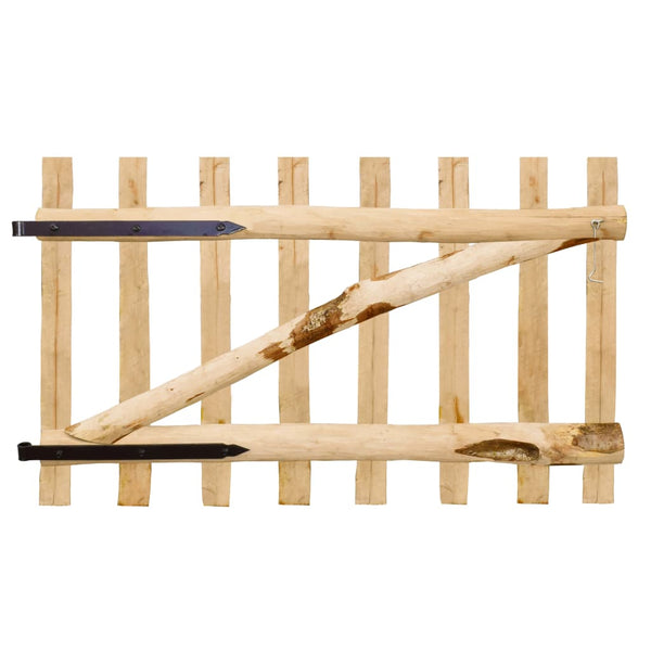 vidaXL Hazelwood Garden Gate Single 100x60 cm